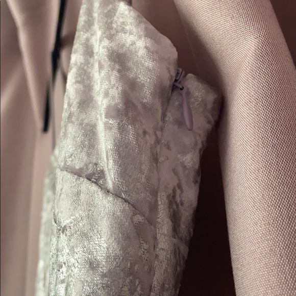 [NWT] Lavender Velour Dress - Picture 3 of 3